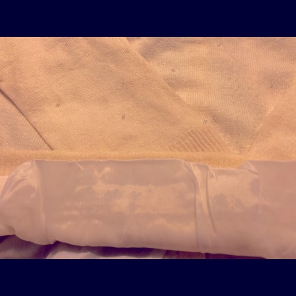 Vintage Cream/Beige Sequins Cardigan Sweater - Picture 9 of 14